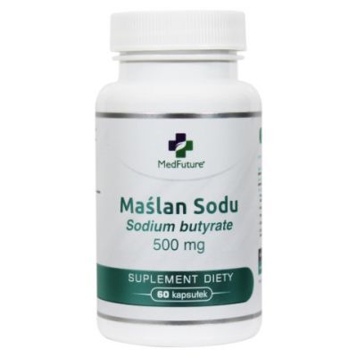 MEDFUTURE Maślan Sodu 500 mg 60 kapsułek