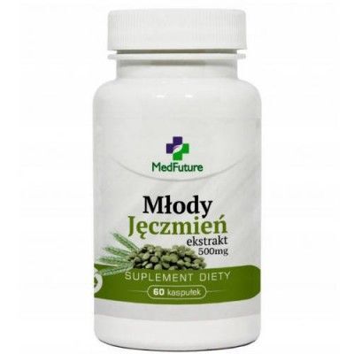 MedFuture Młody Jęczmień 500mg, 60kaps.