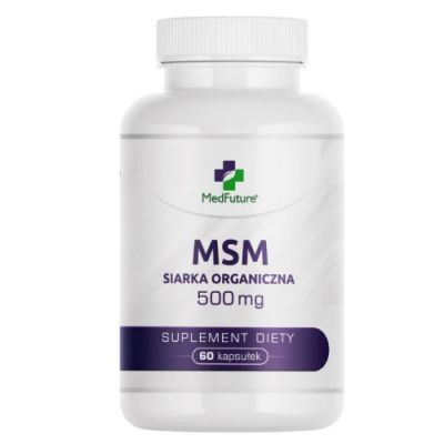 MedFuture MSM Siarka Organiczna 500mg, 60kaps.