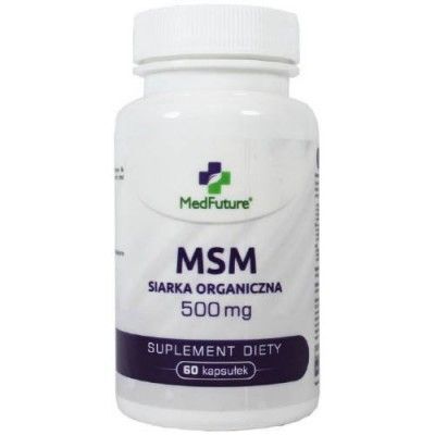MedFuture MSM Siarka Organiczna 500mg, 60kaps.