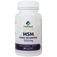 MedFuture MSM Siarka Organiczna 500mg, 60kaps.