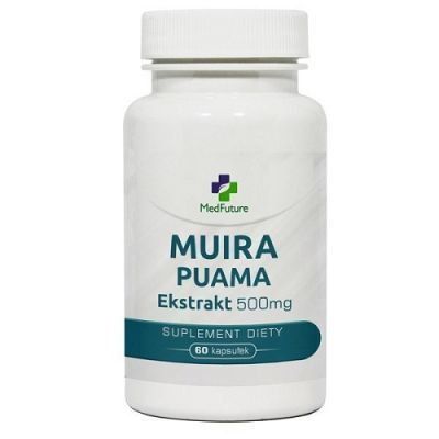 MEDFUTURE Muira Puama ekstrakt 500 mg 60 kapsułek