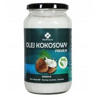 MedFuture Olej kokosowy Extra Virgin BIO nierafinowany, 1000ml