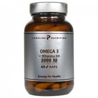 MEDFUTURE PURELINE NUTRITION OMEGA 3 + D3 2000IU 60 kapsułek