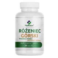 MEDFUTURE Różeniec górski ekstrakt 500 mg 60 kapsułek