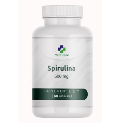 MedFuture Spirulina 500 mg, 60 kaps.