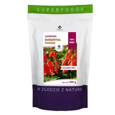 MedFuture Super Food Berberyna Powder proszek, 100g