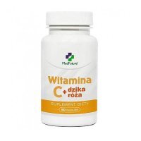 Medfuture Witamina C + dzika róża, 60 kaps.