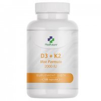 MEDFUTURE Witamina D3 + K2 Max Formuła 120 tabletek