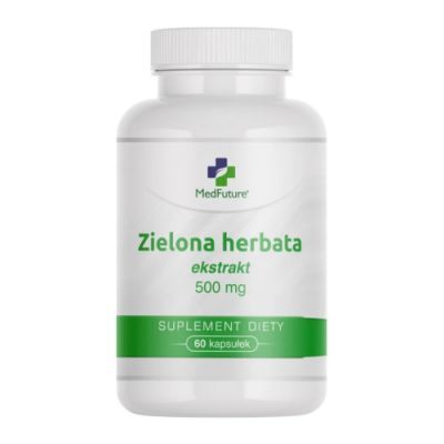 MedFuture Zielona herbata ekstrakt 500 mg, 60 kaps.