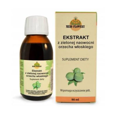 MEDI-FLOWERY Ekstrakt z zielonej naowocni orzecha włoskiego, 90 ml