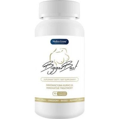 MEDICA-GROUP Bigger Bust, 90 kaps. KRÓTKA DATA 31.02.2026
