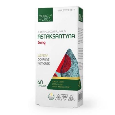 MEDICA HERBS Astaksantyna 6mg, 60 kaps.