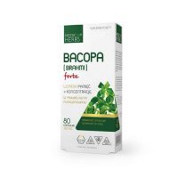 Medica Herbs Bacopa (Brahmi) Forte, 80 kaps.