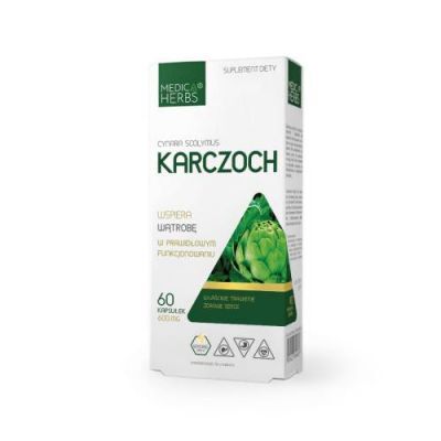 Medica Herbs Karczoch, 60 kaps.