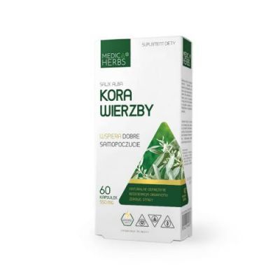 Medica Herbs Kora Wierzby, 60 kaps.