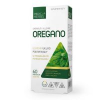 MEDICA HERBS Oregano 600 mg, 60 kaps.