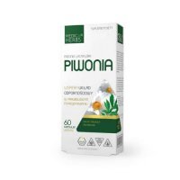 Medica Herbs Piwonia, 60 kaps.