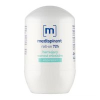 MEDISPIRANT Antyperspirant hamujący wzrost włosków roll-on 72h, 40 ml