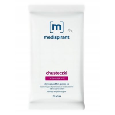 MEDISPIRANT chusteczki antyperspirant 20 sztuk