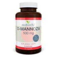Medverita D-Mannoza 500 mg, 100 kaps.