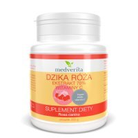 Medverita Dzika róża Ekstrakt 70% witaminy C, 250 g
