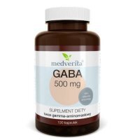 Medverita Gaba 500mg, 100 kaps.
