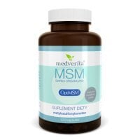 Medverita MSM 500 mg Siarka organiczna OptiMSM, 120 kaps.