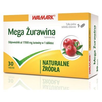 MEGA ŻURAWINA 30 tabletek