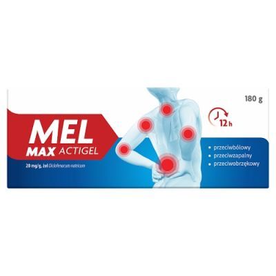 MEL Max Actigel 20mg/g żel, 180g