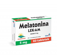 MELATONINA 5 mg 60 tabletek  LEK-AM