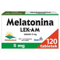 Melatonina LEK-AM 5 mg, 120 tabletek