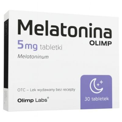 Melatonina Olimp 5 mg, 30 tabl.