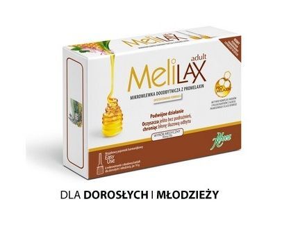 MELILAX mikrowlewka doodbytnicza dla dorosłych 6 mikrowlewek po 10 g