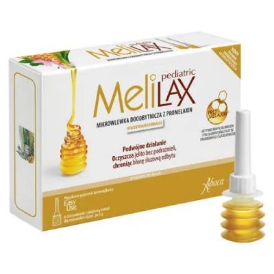 MELILAX PEDIATRIC mikrowlewka doodbytnicza dla dzieci 6 mikrowlewek po 5 g