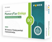 MEMORYFLAV GINKGO 80 mg  60 tabletek