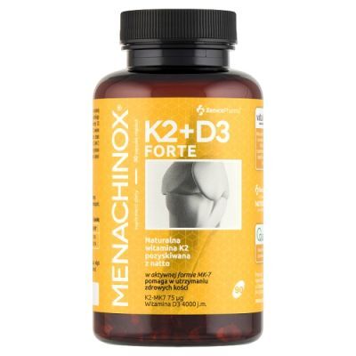 MENACHINOX K2+D3 Forte 90 kapsułek