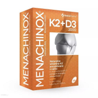 MENACHINOX WITAMINA K2+D3 2000 60 kapsułek