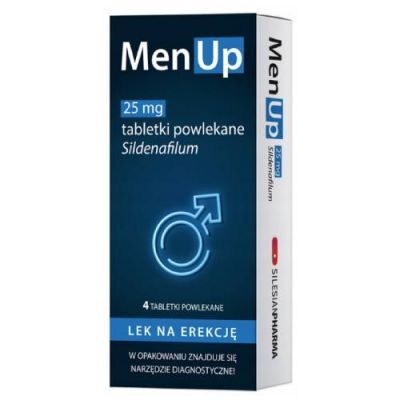 MenUp 25 mg, 4 tabletki powlekane