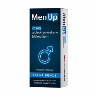 MenUp 25 mg, 4 tabletki powlekane