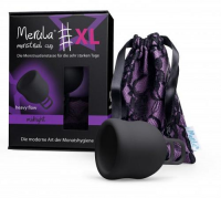MERULA CUP XL bardzo POJEMNY kubeczek menstruacyjny MIDNIGHT 1 sztuka
