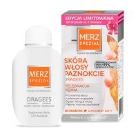 Merz Spezial Dragees Skóra Włosy Paznokcie, 120 drażetek
