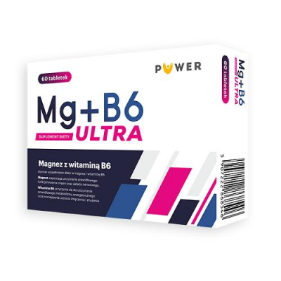 MG + B6 ULTRA 60 tabletek PUWER