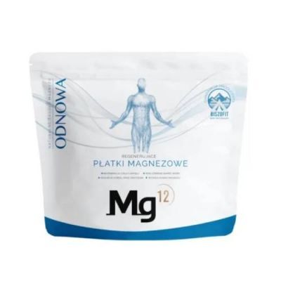 Mg12 ODNOWA Płatki magnezowe do kąpieli (100% biszofit) 1 kg