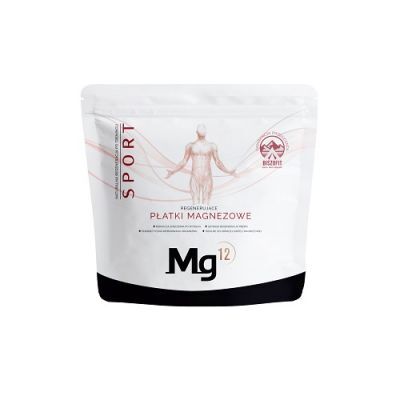 Mg12 SPORT Płatki magnezowe do kąpieli (100% biszofit) 1kg