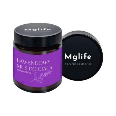 Mglife Lawendowy mus do ciała z pomarańczą, 120 ml