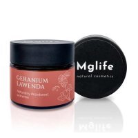 Mglife Naturalny dezodorant w kremie Geranium i Lawenda, 50ml