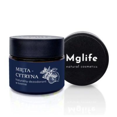 Mglife Naturalny dezodorant w kremie Mięta & Cytryna, 50ml