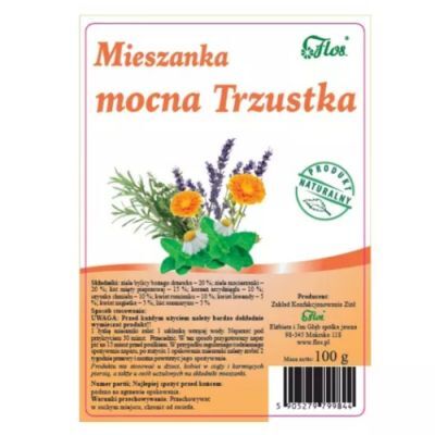 FLOS Mieszanka Mocna Trzustka Zioła sypkie, 100g