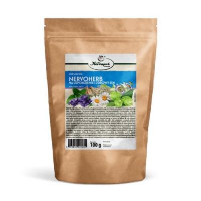 Mieszanka Nervoherb na uspokojenie i zdrowy sen, 100 g